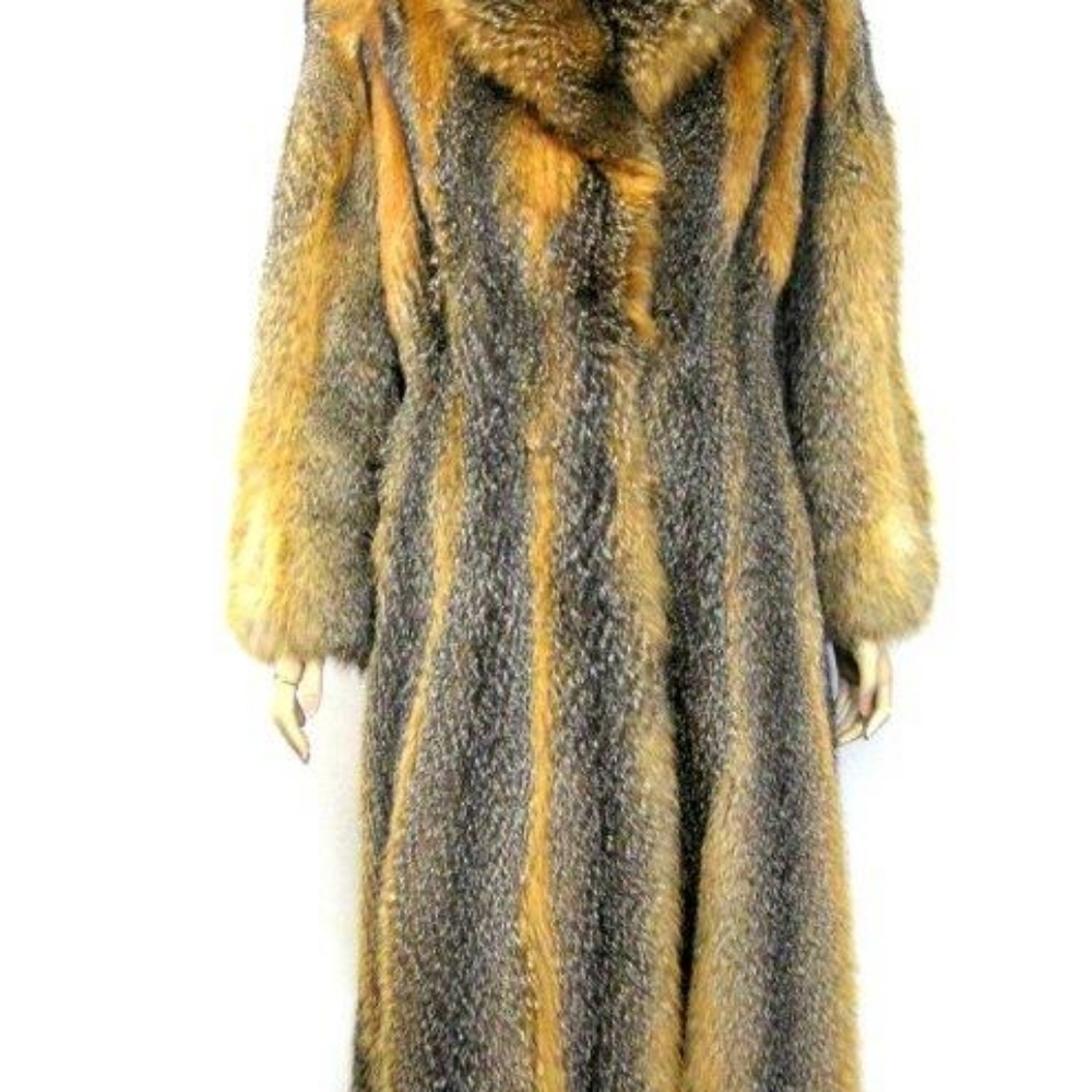 Red Fox Fur Coat